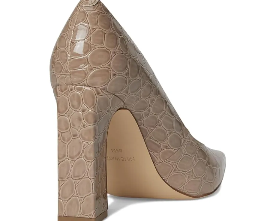 Nine West Tamant Light Natural Croco Patent Online