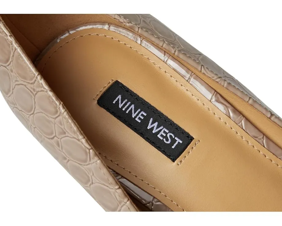 Nine West Tamant Light Natural Croco Patent Online