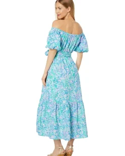 Women Lilly Pulitzer Tamie Off-the-Shoulder Dress