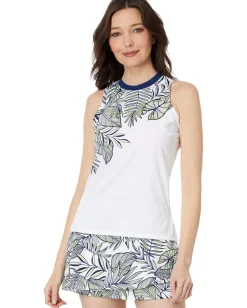 Tail Activewear Tana Crew Tennis Tank Palm Odyssey Best
