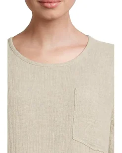 Toad&Co Tate Double Weave Short Sleeve Dress Salt Best