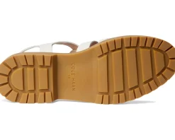 Cole Haan Tatiana Fisherman Sandals Ivory Leather Sale