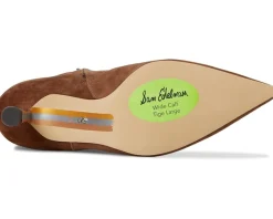 Sam Edelman Taylin Dark Terra Toffee Wide Calf Discount