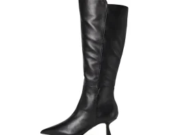 Sam Edelman Taylin Black Leather Wide Calf Online