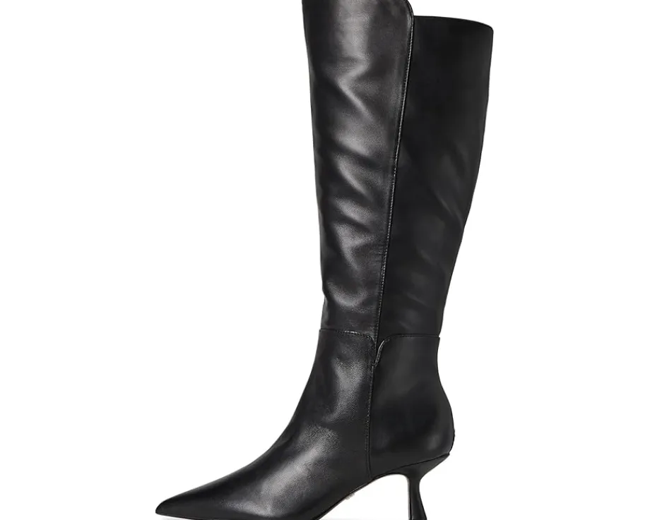 Sam Edelman Taylin Black Leather Wide Calf Online