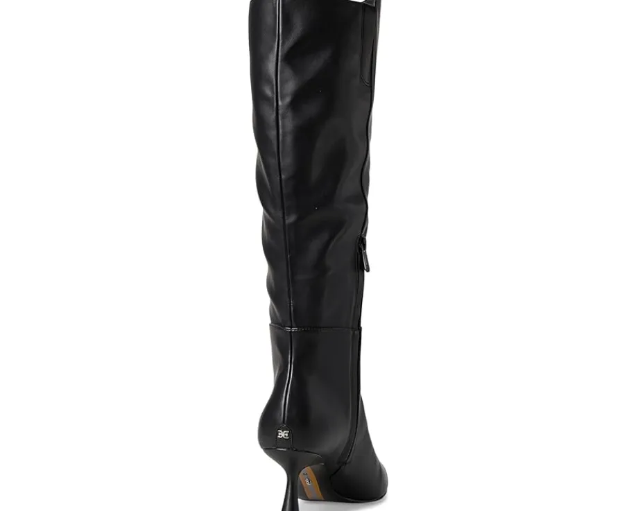 Sam Edelman Taylin Black Leather Wide Calf Online