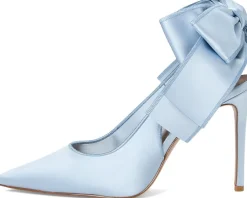 Steve Madden Teacup Blue Satin Outlet