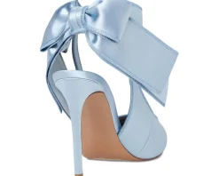 Steve Madden Teacup Blue Satin Outlet