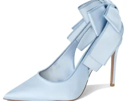 Steve Madden Teacup Blue Satin Outlet