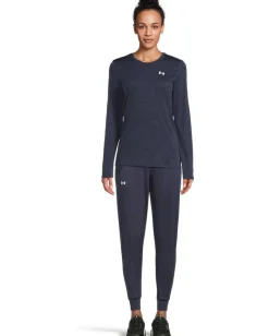 Under Armour Tech Long Sleeve Crew Twist Midnight Navy/White Best