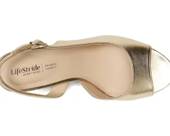 LifeStride Teller 2 Slingbacks Gold Metallic Clearance