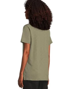 Women Carhartt TENCEL ™ Fiber Series Relaxed Fit Short-Sleeve Vneck T-Shirt