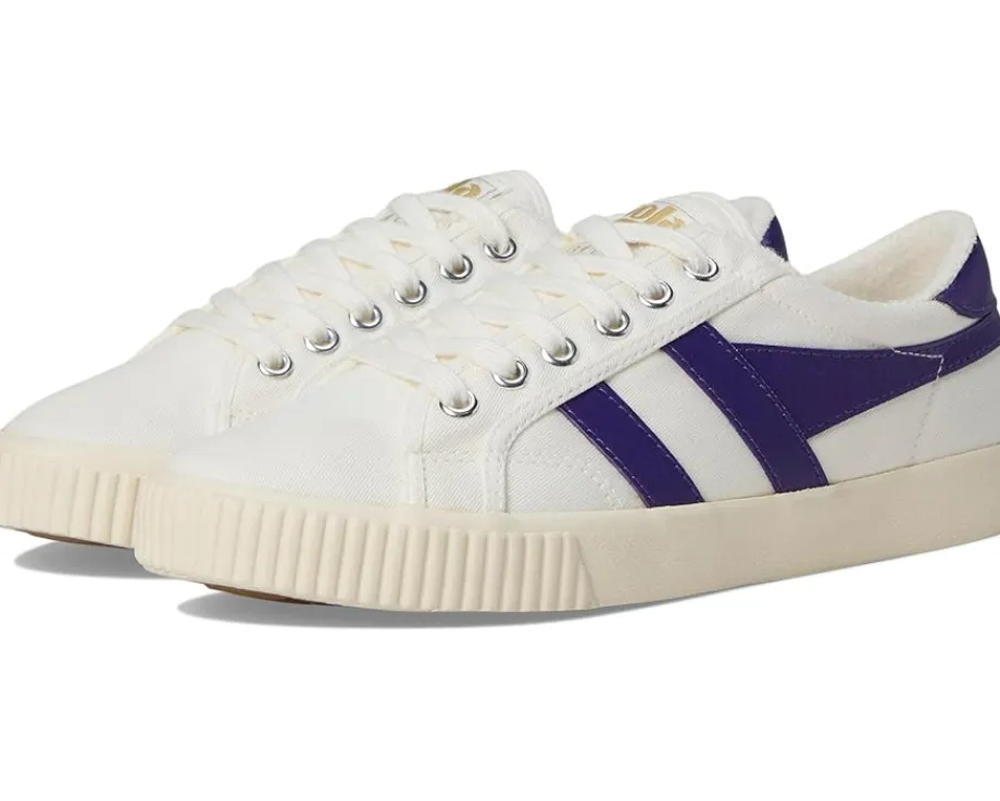 Gola Tennis Mark Cox Off-White/Violet Clearance
