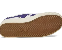 Gola Tennis Mark Cox Off-White/Violet Clearance