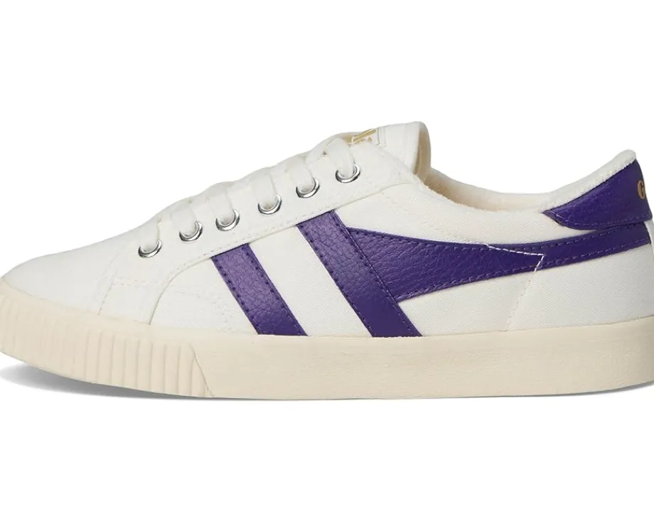 Gola Tennis Mark Cox Off-White/Violet Clearance