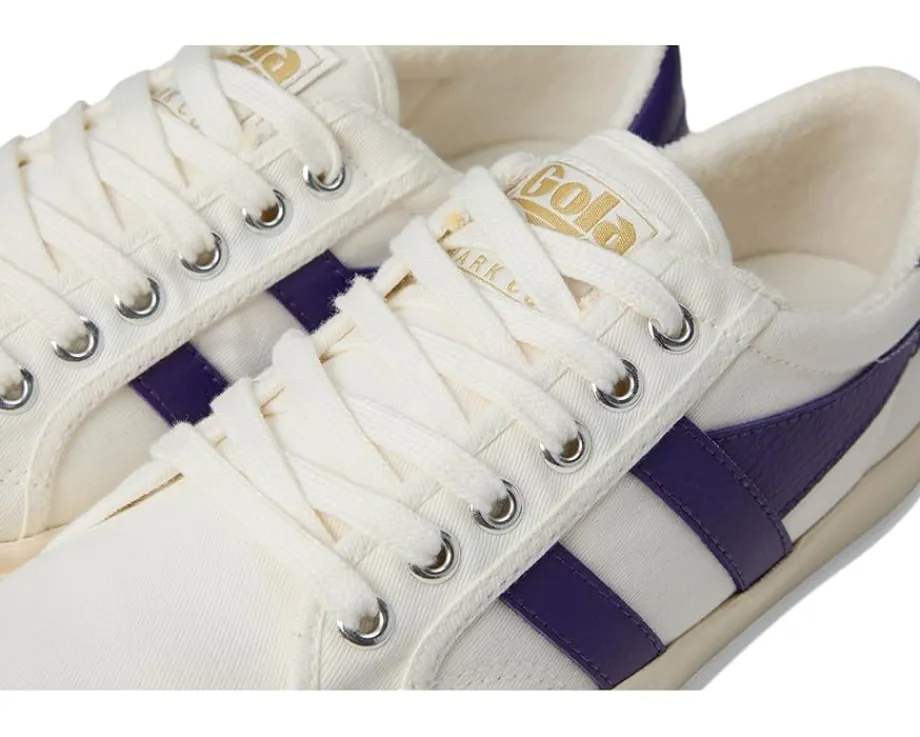 Gola Tennis Mark Cox Off-White/Violet Clearance