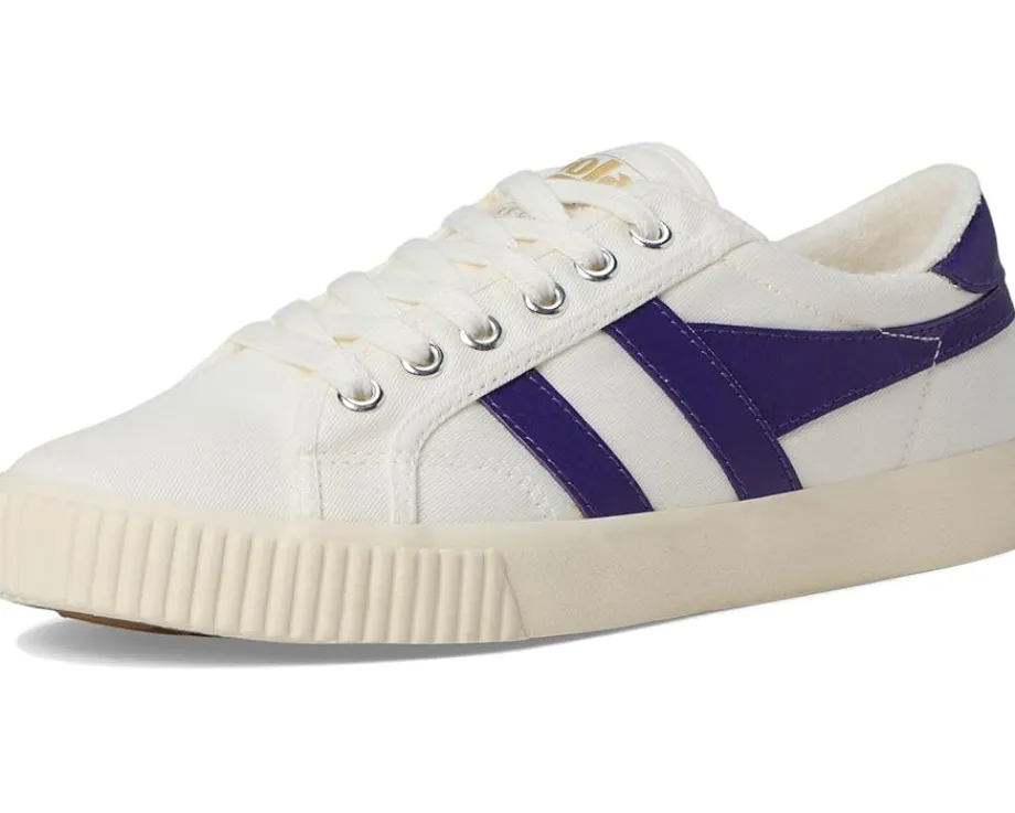 Gola Tennis Mark Cox Off-White/Violet Clearance