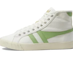 Gola Tennis Mark Cox High Off-White/Patina Green Clearance
