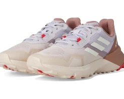 adidas Outdoor Terrex Soulstride Trail Running Shoes Putty Mauve/Off White/Pure Ruby Hot