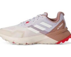 adidas Outdoor Terrex Soulstride Trail Running Shoes Putty Mauve/Off White/Pure Ruby Hot