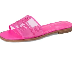 Tommy Hilfiger Tesia Medium Pink Mesh Logo Hot