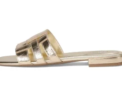 Calvin Klein Tessie Gold Leather Discount