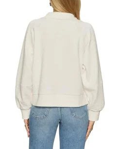 Women Sanctuary Textured Zip-Up Popover