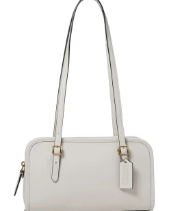 Women COACH The Originals Glovetanned Leather Swing Zip