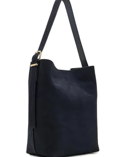 Women Madewell The Essential Bucket Tote in Suede