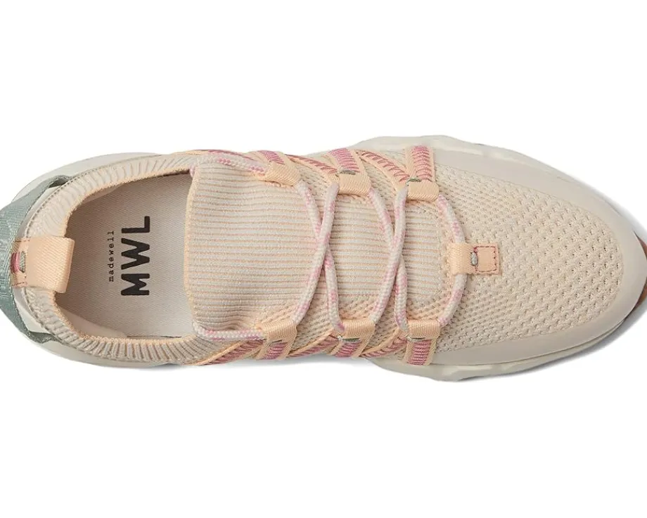 Madewell The Field Knit Sneakers Pale Celadon Multi New