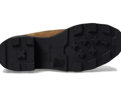 Madewell The Gwenda Platform Ankle Boot in Suede Toffee Sale