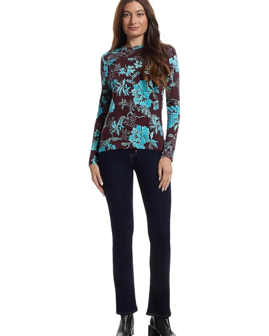 Johnny Was The Janie Favorite Fitted Long Sleeve Tee- Alexand Alexandria