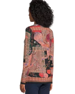 Women Johnny Was The Janie Favorite Long Sleeve Crew Neck Tee- Depo