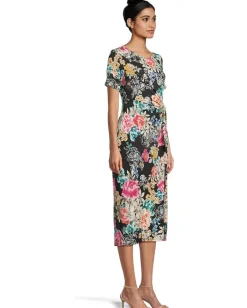 Johnny Was The Janie Favorite Side Tie Knit Dress Lavilla Black Clearance