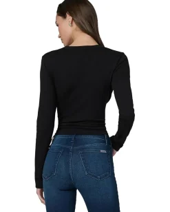 Women Joe's Jeans The Long Sleeve Baby Tee