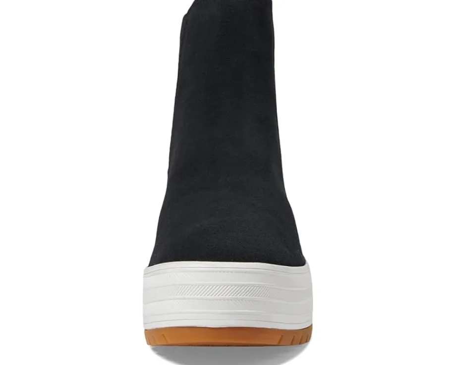 Keds The Platform Chelsea Lug Black Suede Best