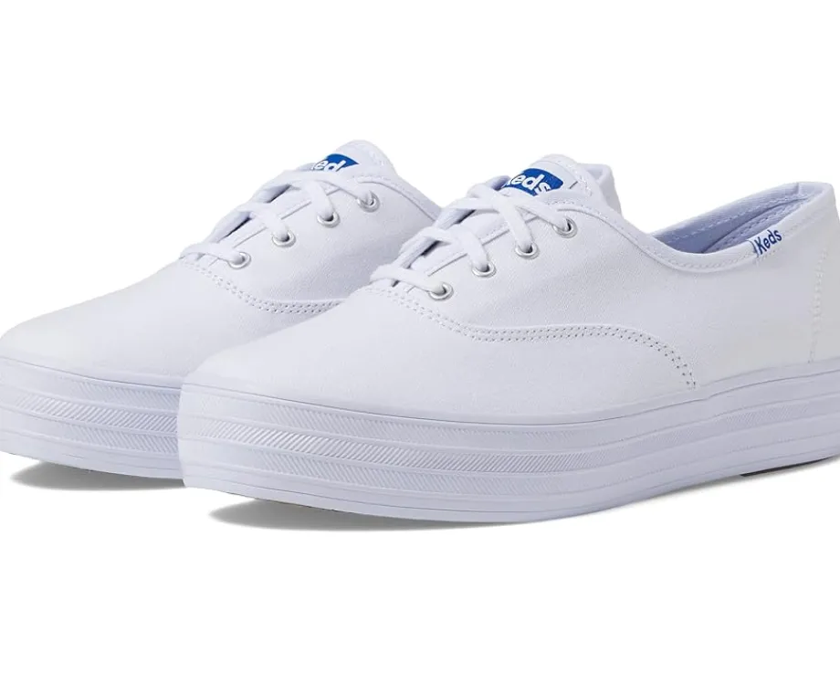 Keds The Platform Lace Up White Discount