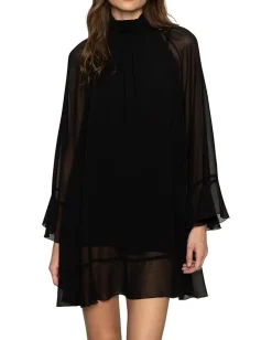 Sanctuary The Soulmate Mini Dress Black Hot