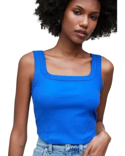 Women Madewell The Tailored Crop Tank in Sleekhold