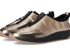 Naturalizer Think Royln x : Low-Breakaway Sneaker - Water Repellent Cashmere Beige Faux Leather Hot