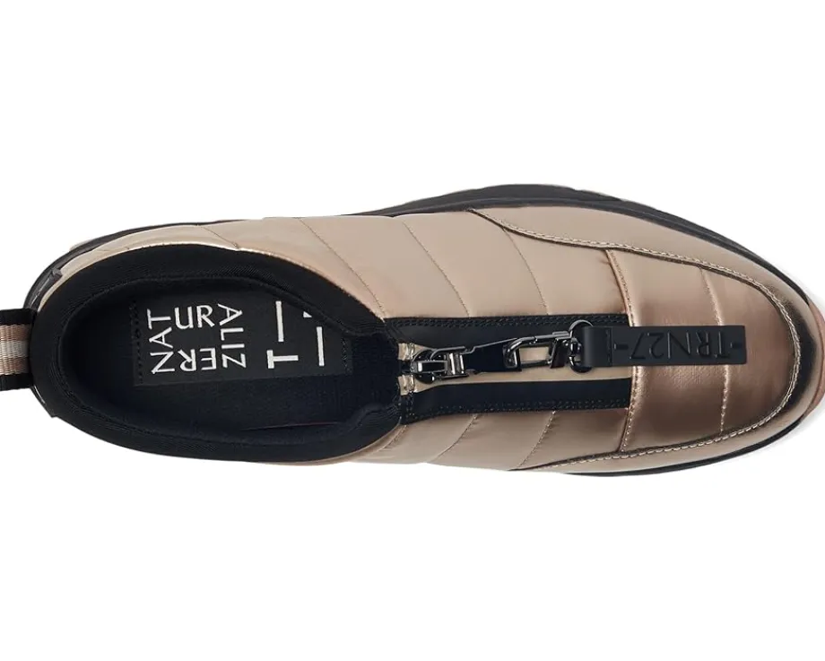 Naturalizer Think Royln x : Low-Breakaway Sneaker - Water Repellent Cashmere Beige Faux Leather Hot