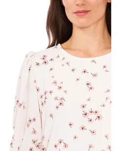 CeCe Tie Sleeve Blouse Soft Ecru Sale