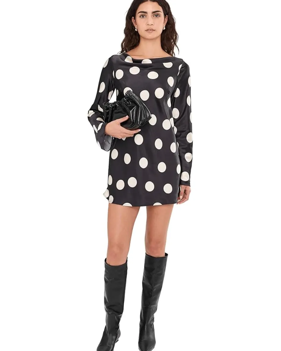 Free People Tigre Printed Mini Black Combo