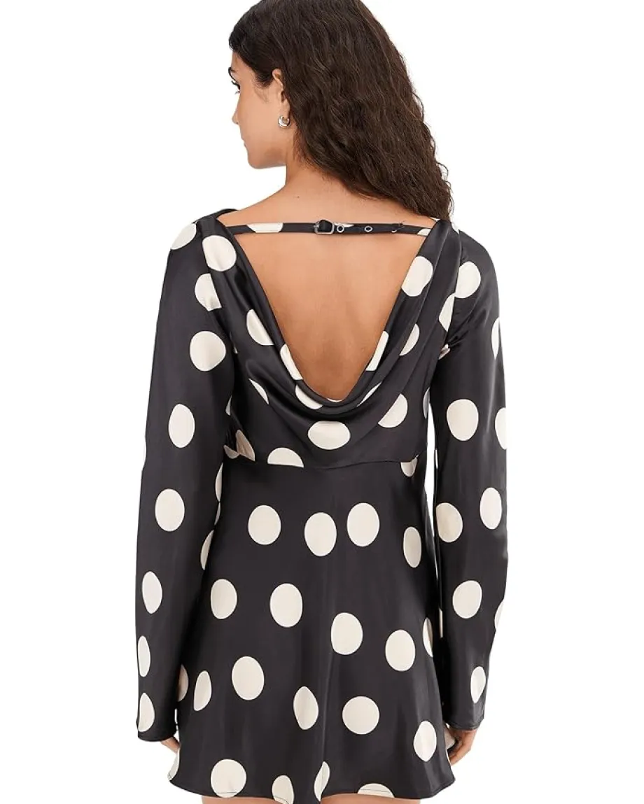 Free People Tigre Printed Mini Black Combo