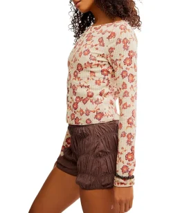 Free People Tilly Long Sleeve - Print Tea Combo Sale