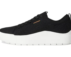 Women Dr. Scholl's Time Off Knit Lace Up Sneaker