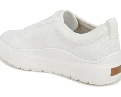 Women Dr. Scholl's Time Off Knit Lace Up Sneaker