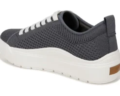 Dr. Scholl's Time Off Knit Lace Up Sneaker Oxide Blue Knit New