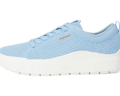 Women Dr. Scholl's Time Off Knit Lace Up Sneaker