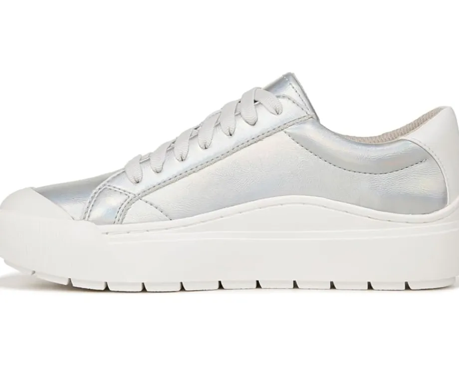 Dr. Scholl's Time Off Sneaker Silver Foil Discount